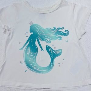 Gap playtime mermaid top size 4T